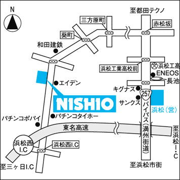 �l���֗��Z���^�[�@�n�}