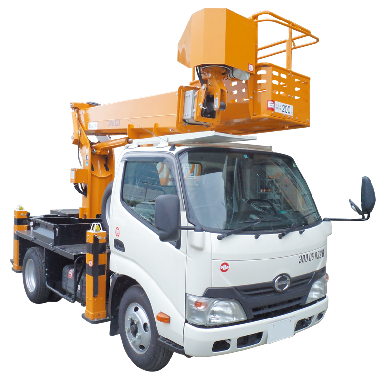 高所作業車［トラック搭載型］直伸ブーム | 建機（建設機械