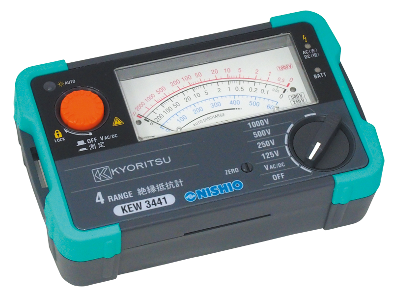 絶縁抵抗計 | 建機（建設機械）・重機レンタルの西尾レントオール