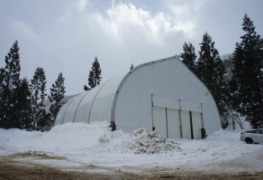 関連実績    積雪対策TFSテント W20m L20m 