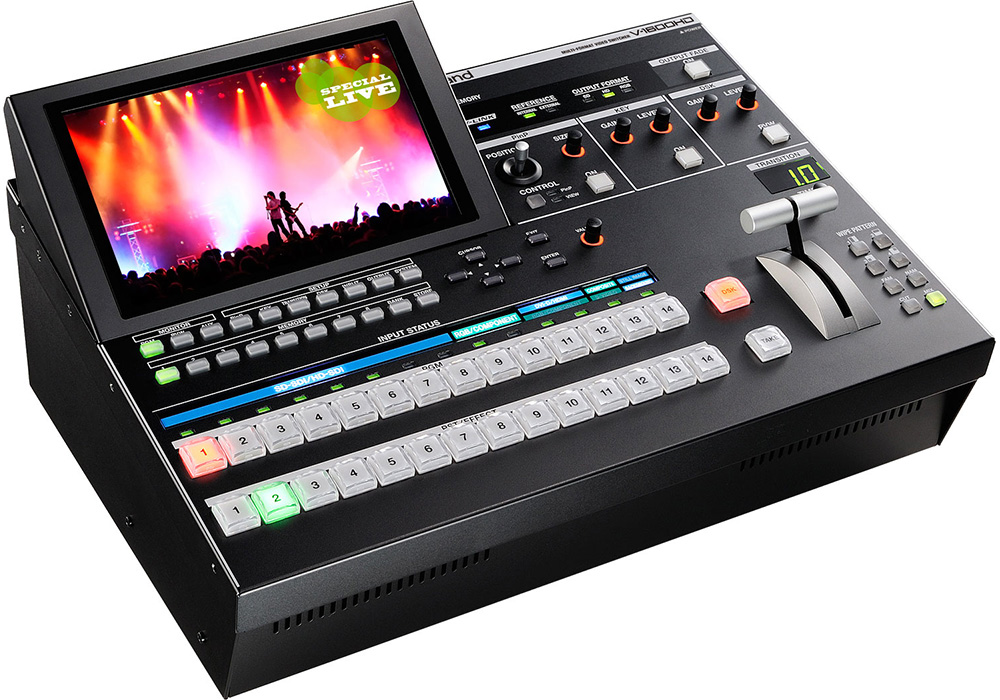 マルチフォーマットビデオスイッチャー V-1600HD / Roland ]のレンタル 