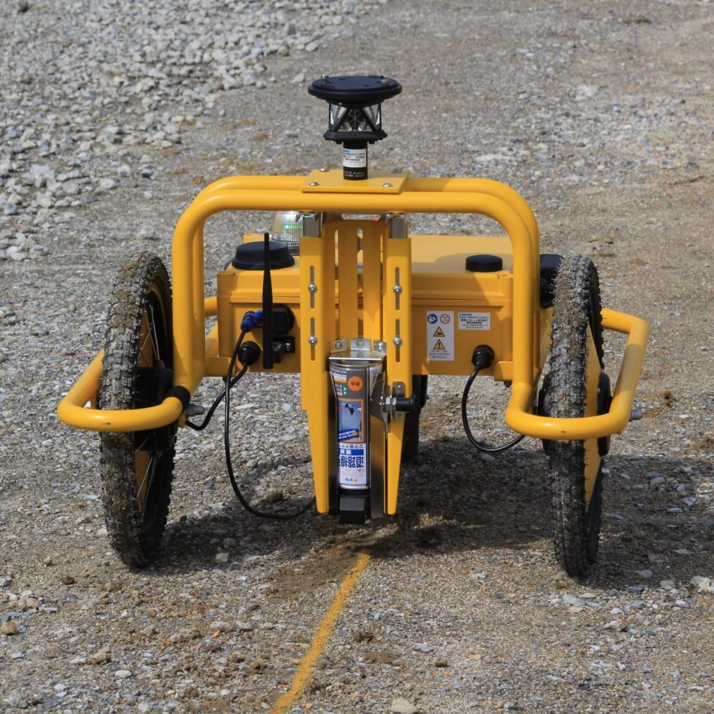 自動マーキングロボット「TinySurveyor Terra（タイニーサーベイヤー　テラ）」