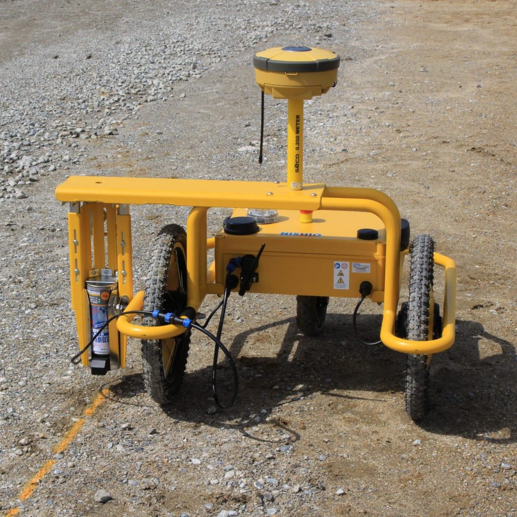 自動マーキングロボット「TinySurveyor Terra（タイニーサーベイヤー　テラ）」