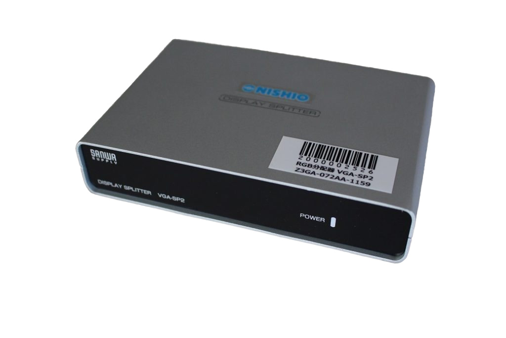 高性能ディスプレイ分配器　VGA-SP2