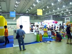 ＫＩＤＳ クリエイト ＴＯＫＹＯ ２０１０」出展風景