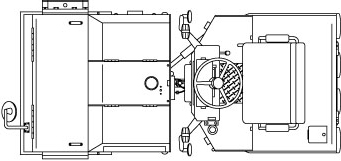 建設機械イラスト集 上面図 側面図集 西尾レントオール株式会社