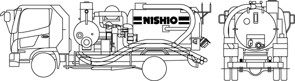 建設機械イラスト集 荷役 運搬機械 西尾レントオール株式会社